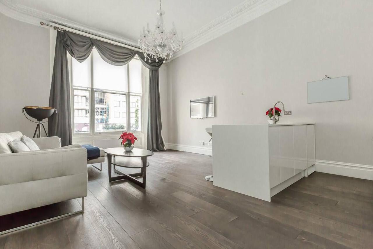 Modern 1BR Period Property in Kensington London Exterior foto