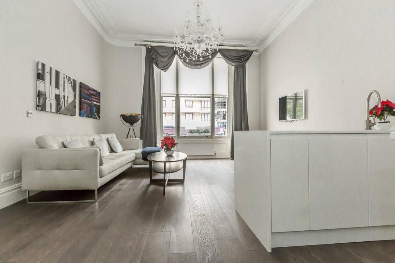 Modern 1BR Period Property in Kensington London Exterior foto